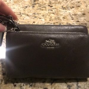 Coach Small Brown Wristlet